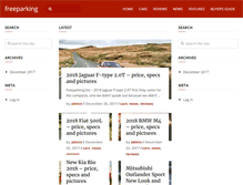 Tablet Screenshot of freeparking.biz